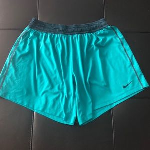 Dry fit Nike running shorts size L